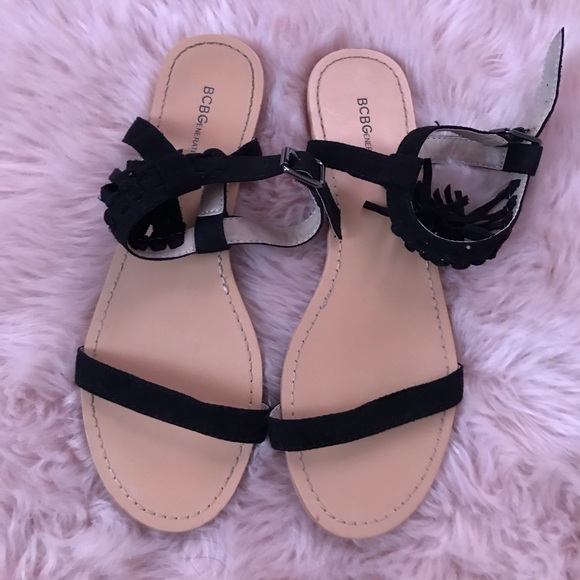 Designer Bcbg Generation gladiator fringe sandals - Picture 5 of 8